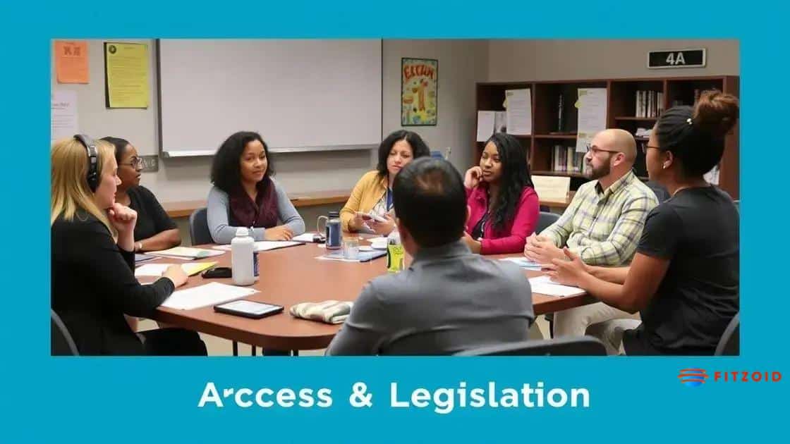 Key components of access legislation