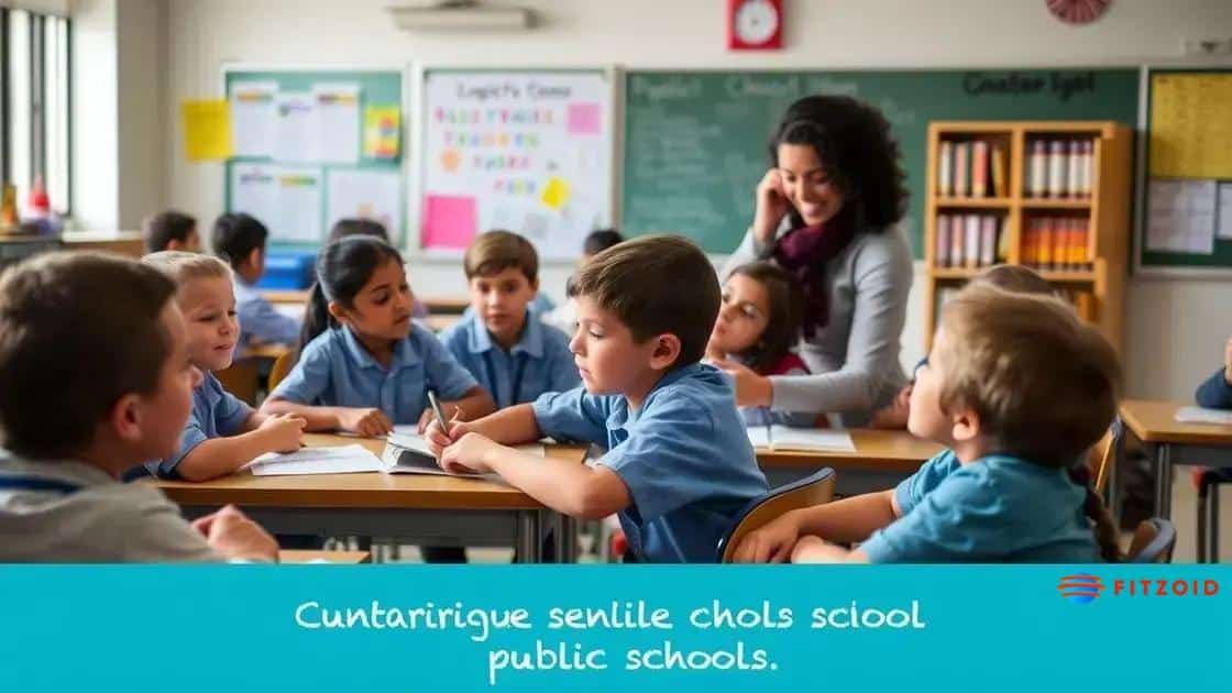 How the program affects public schools