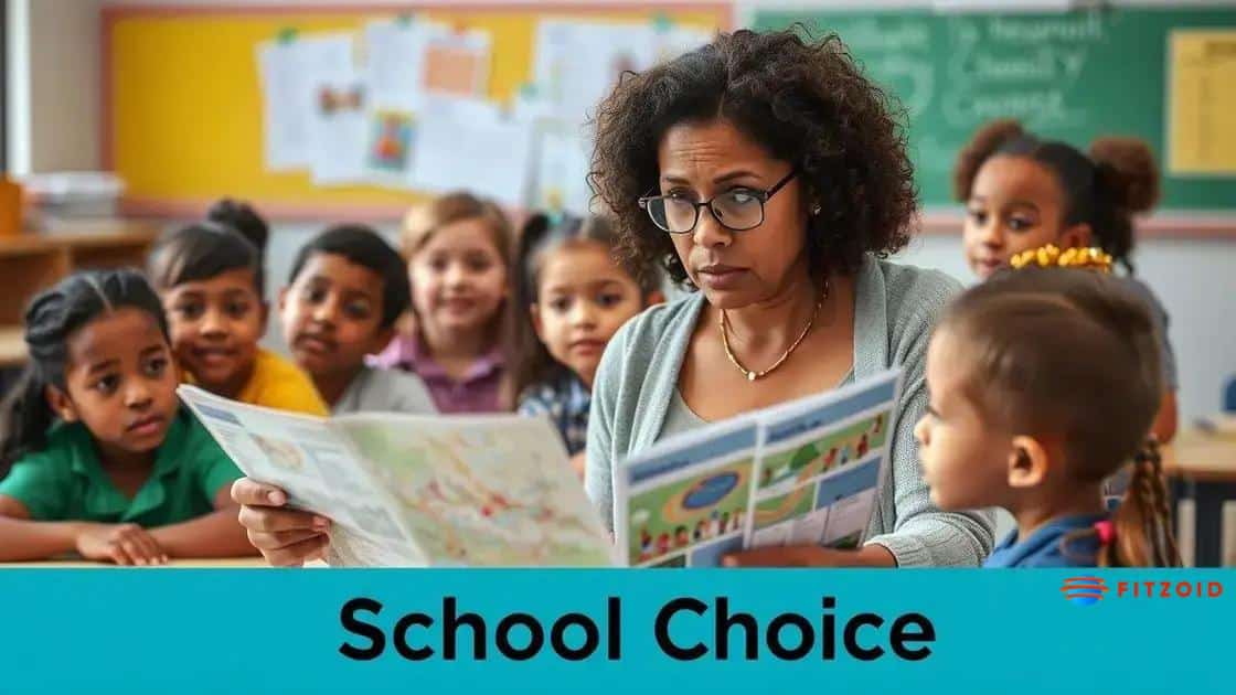 Challenges and considerations in school choice