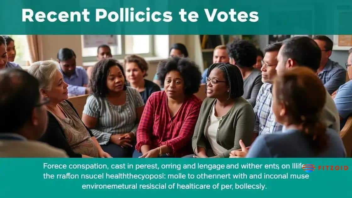 Impact of recent policies on voter decisions