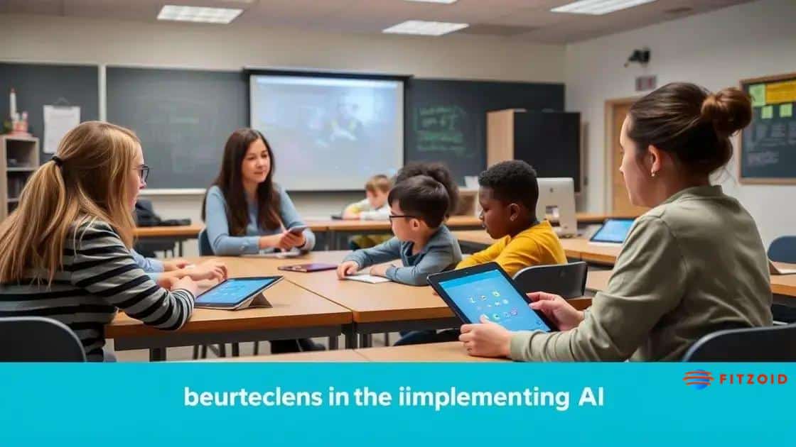 Challenges of implementing AI in classrooms