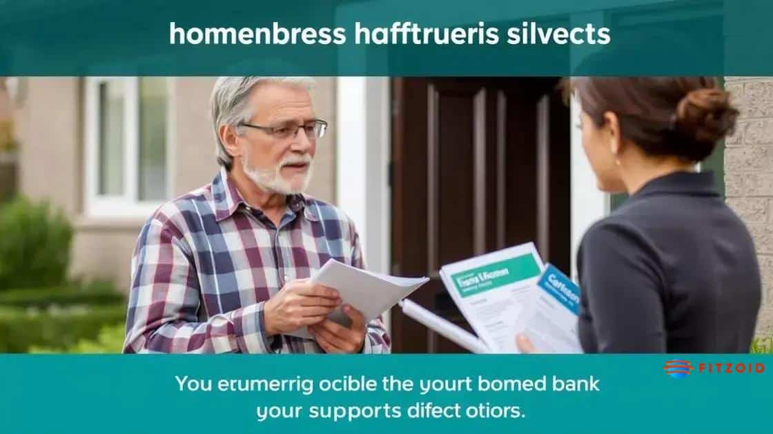 Support options available for homeowners