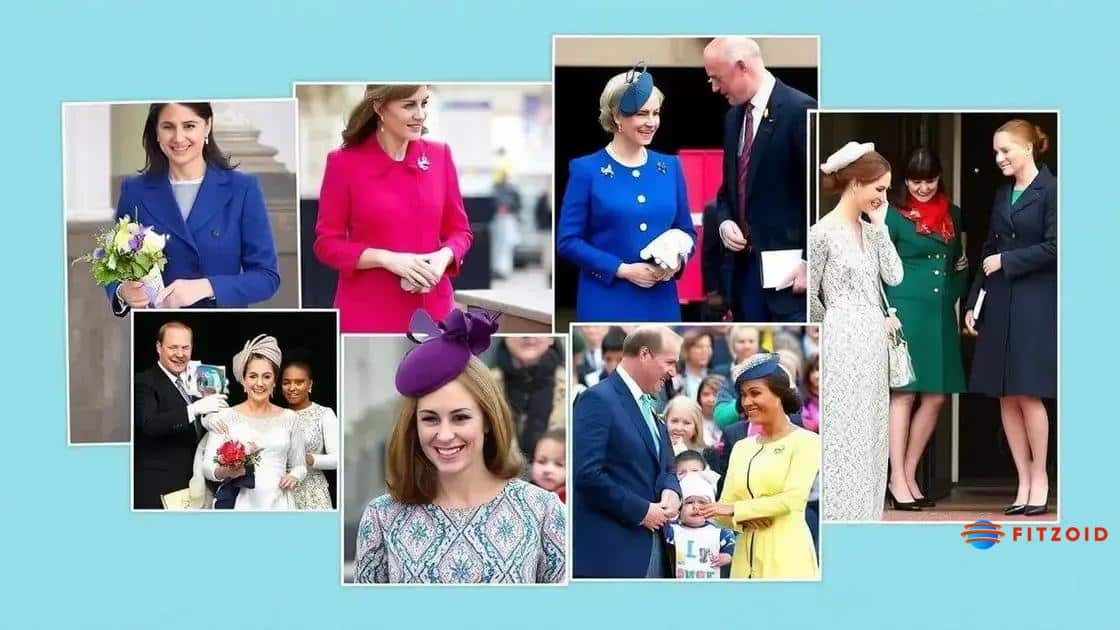 Recent engagements of the royals