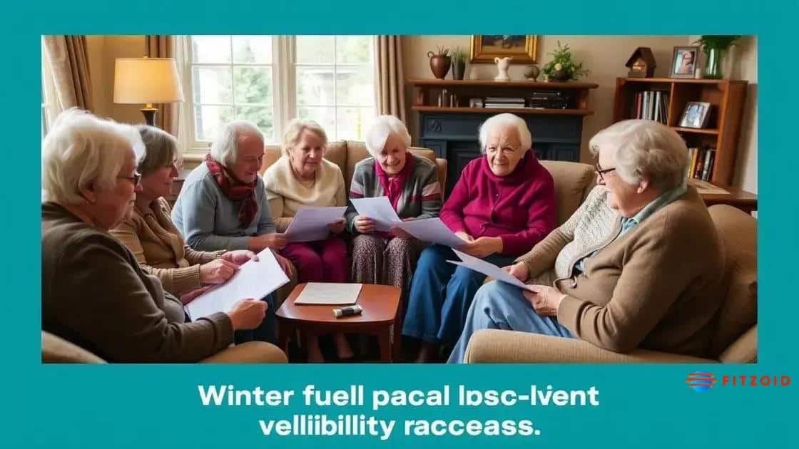 Eligibility criteria for the winter fuel payment
