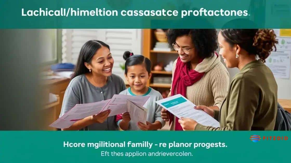 Eligibility criteria for families