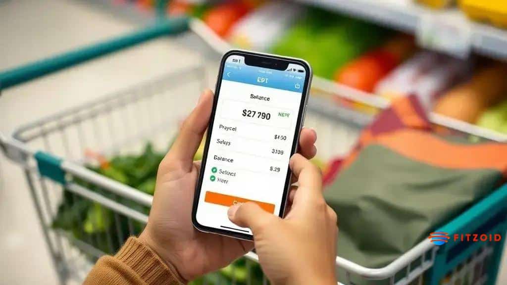 Using apps for balance checks