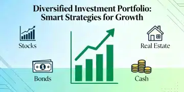 Diversified investment portfolio, smart financial strategy