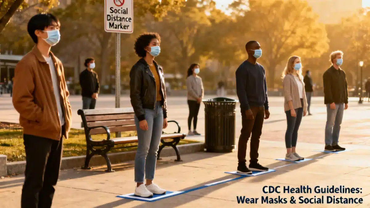 Community following CDC viral threat guidelines 2026