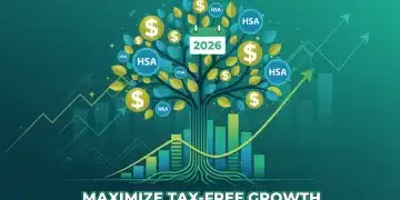 Growing money tree representing HSA tax-free growth in 2026