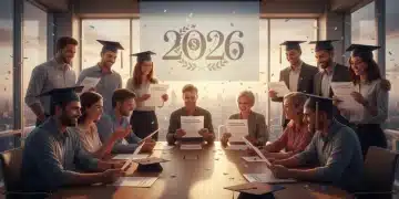 Students celebrating after receiving student loan forgiveness in 2026, symbolizing debt relief and financial freedom.